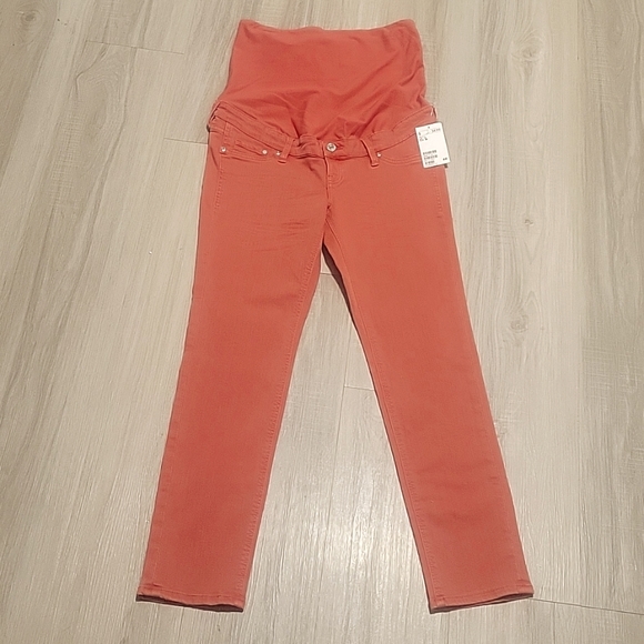 Coral Maternity Slim Fit Jeans by H&M - Picture 1 of 3